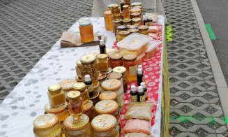 Piața volantă de la Florești, deschisă în fiecare vineri. „Respect pentru micii producători care înfruntă vremea friguroasă”