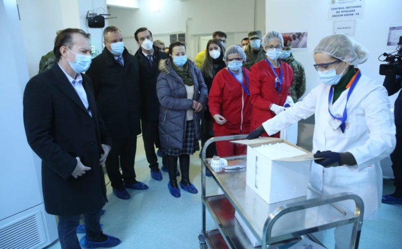 România ar putea produce un vaccin anti-COVID. Premierul Cîțu: „Vom încerca să producem vaccinul la Cantacuzino"
