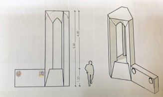 Se modifică „monumentele” de la intrările în Dej. Cum vor arăta cele noi