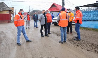 Continuă modernizarea cartierului industrial de la Turda. „În locul acestor noroaie și gropi vom avea niște străzi frumoase și curate”
