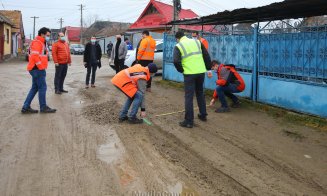 Continuă modernizarea cartierului industrial de la Turda. „În locul acestor noroaie și gropi vom avea niște străzi frumoase și curate”