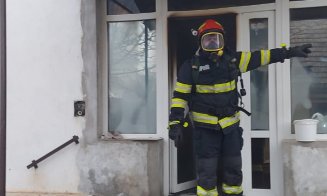 Incendiu la o casă din Cluj. De la ce a pornit focul?