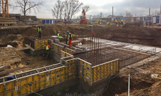 Lucrările la noua sală Polivalentă de la Turda avansează rapid