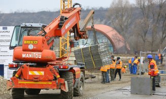 Lucrările la noua sală Polivalentă de la Turda avansează rapid