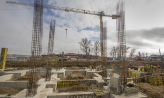 Lucrările la noua sală Polivalentă de la Turda avansează rapid