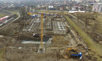 Lucrările la noua sală Polivalentă de la Turda avansează rapid