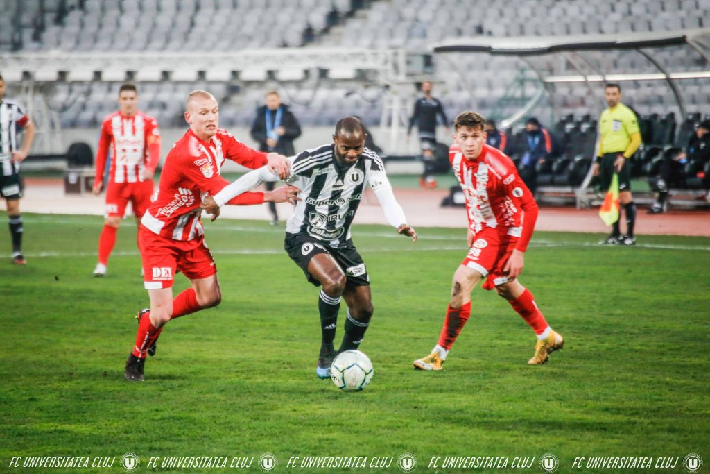 Derick Ogbu, debut perfect la “U” Cluj: “Sunt foarte fericit pentru reușita mea, însă cea mai importantă este calificarea”