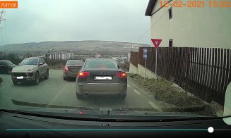 Goană nebună prin Florești. Un șofer a condus pe contrasens kilometri întregi