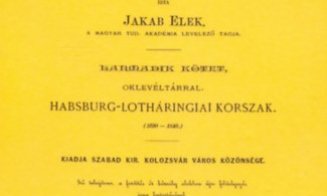 Cum arăta celebra carte "Istoria Clujului", scrisă acum peste 100 de ani