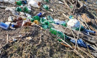 Dezastru ecologic pe malul Arieșului. Salubrizarea inițială, fără succes