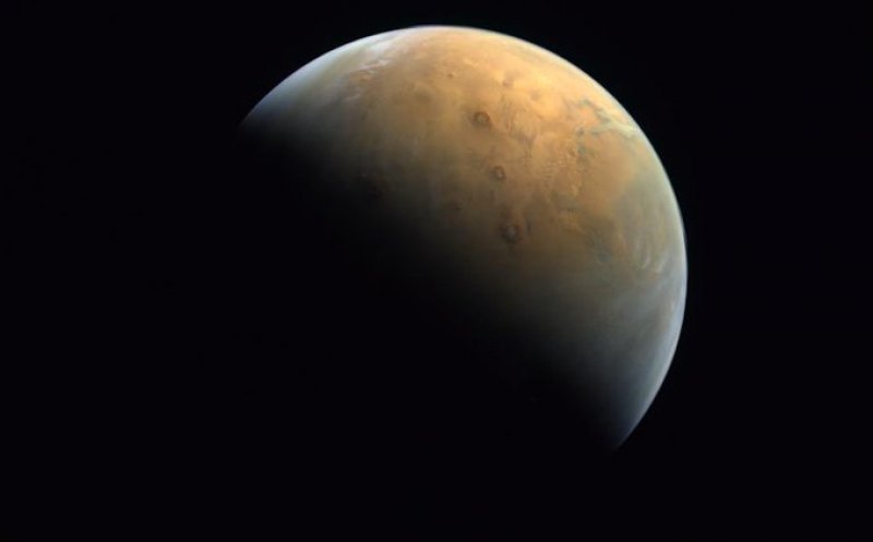 Prima imagine cu planeta Marte realizată de misiunea Hope a Emiratelor Arabe Unite
