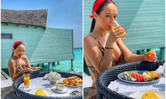 O clujeancă celebră a făcut furori în Maldive. Fanii din țară nu au rămas indiferenți