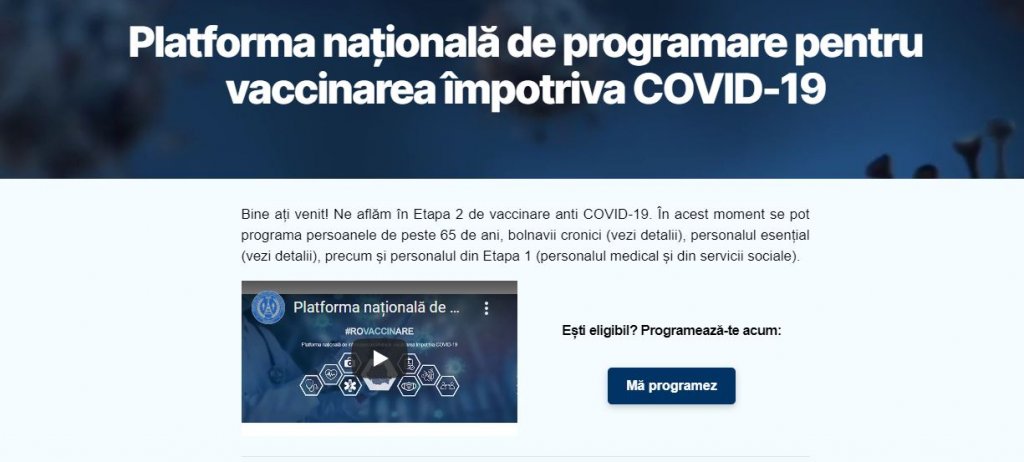 Când apar noi locuri pe pentru programare la vaccinarea anti-COVID
