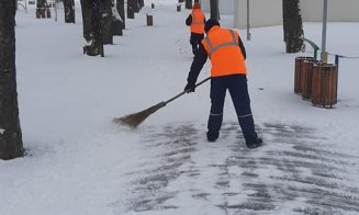 Deszăpezire promptă la Florești. „Solicităm cetățenilor să curețe trotuarele din fața locuințelor”