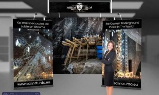 Noul proiect "science fiction" de dezvoltare a Salinei Turda, prezentat la Târgul de Turism al României