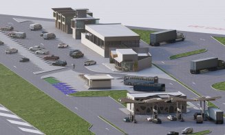 Autostrada Transilvania va avea benzinării „în oglindă”. VEZI cum vor arăta