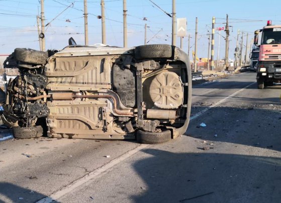 Doi morți și un rănit, în urma unui accident cumplit. Cum s-a produs tragedia