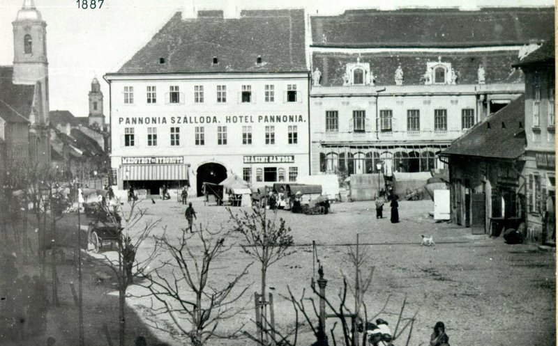 Era odată, în primăvara anului 1887, la Cluj... Recunoașteți zona?