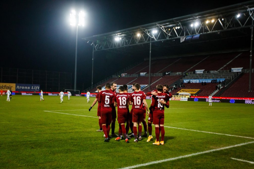 Trei jucători de la CFR Cluj în cea mai bună echipa a sezonului trecut din Liga 1