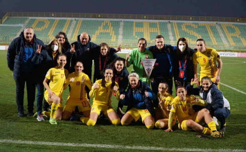Cristi Dulca a debutat cu o victorie pe banca naționalei feminine de fotbal
