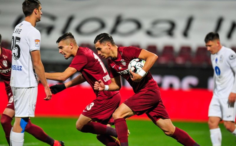 Un singur fotbalist ”feroviar” printre cei mai buni tineri din Liga 1