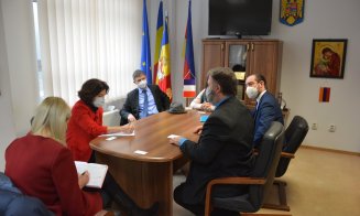 Ambasadoare Franței în România, în vizită la Consiliul Județean Cluj. Parteneriate în IT, transporturi, sistemul medical