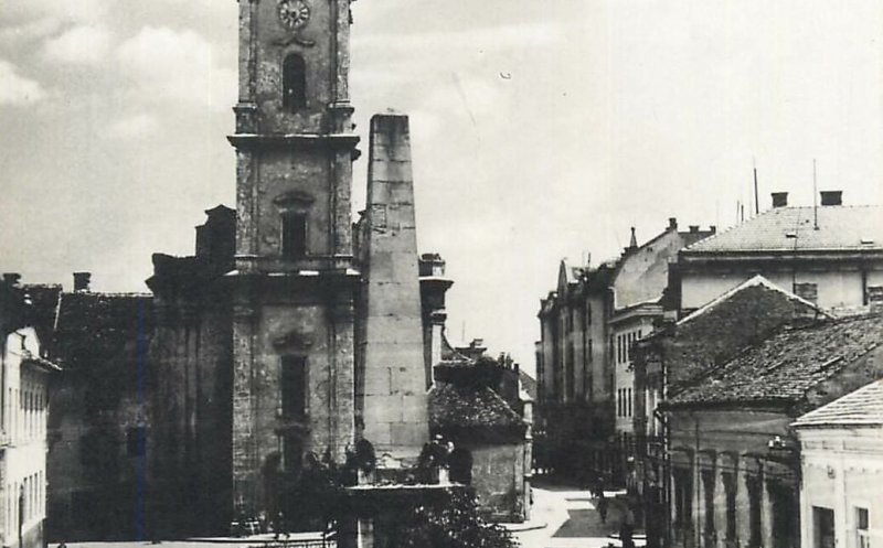 Piaţa Muzeului, în anii '50