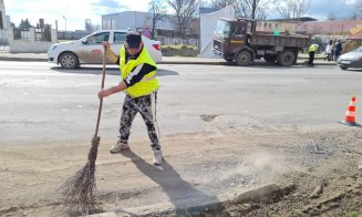 Curățenie generală pe străzile din Turda, odată cu venirea primăverii