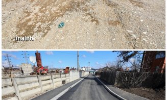 Încă o zonă din cartierul industrial din Turda a fost modernizată. Asfalt pe strada Arieșului