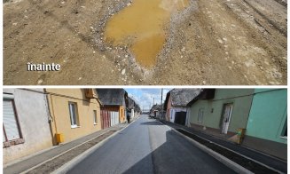 Încă o zonă din cartierul industrial din Turda a fost modernizată. Asfalt pe strada Arieșului