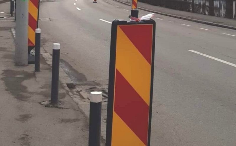 Şantier pe 4 străzi din centrul Clujului, de AZI!