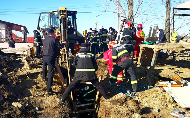 Sfârșit tragic pentru un tânăr de 24 de ani, care a murit înghițit de un mal de pământ