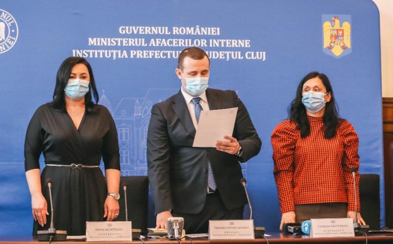 Tasnádi Szilárd, noul prefect de Cluj, a depus jurământul și a fost învestit oficial în funcție