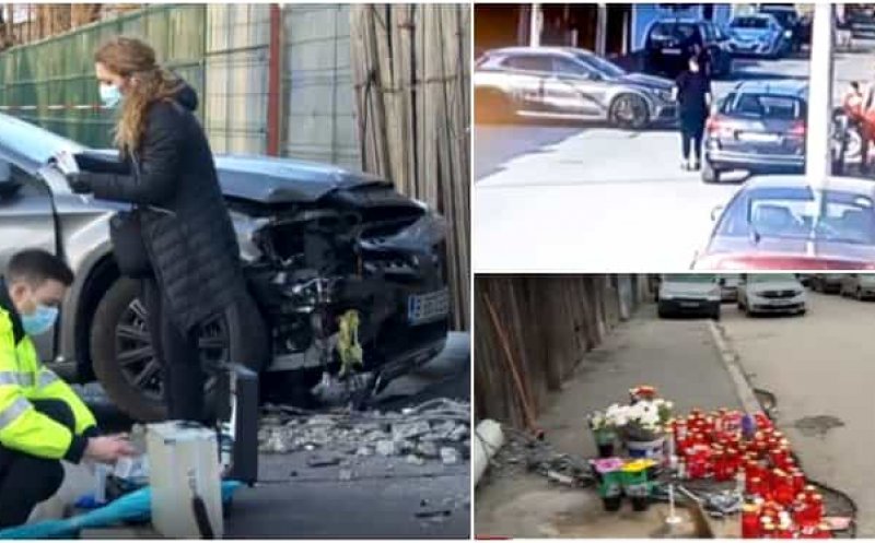 Imagini sfîșietoare de la înmormântarea fetelor ucise de șoferița beată. „Acum, în loc să-i facă ziua, o bagă în pământ”