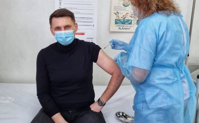 Fostul prefect de Cluj s-a vaccinat împotriva COVID-19: ''Vă îndemn pe toți să luați în considerare vaccinarea''