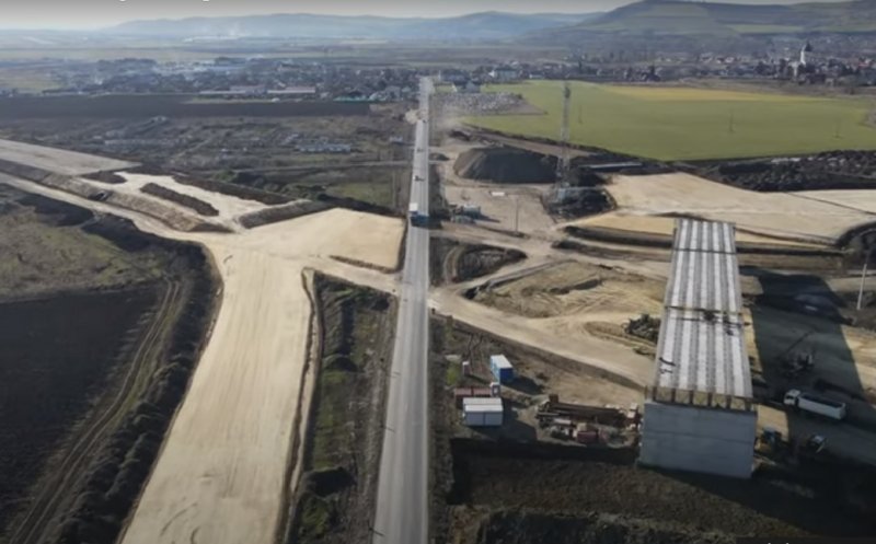 Semne bune pe Autostrada Transilvania. Cum arată lucrările în curs de finalizare