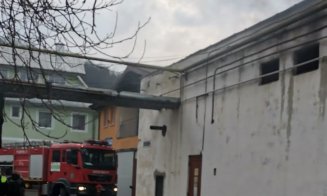 INCENDIU la Spitalului Municipal Dej