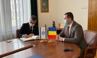 Ambasadorul Israelului în România, întâlnire cu noul prefect al Clujului. Despre ce au discutat