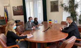 Ambasadorul Israelului în România, întâlnire cu noul prefect al Clujului. Despre ce au discutat