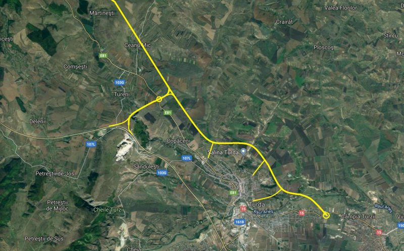 Drumul expres către Autostrada Transilvania, la etapa pe primării