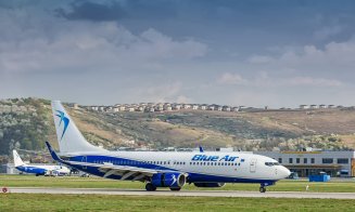 Bătaie pe low-cost la Cluj. Blue Air plusează cu 40 de rute în România