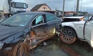 Accident grav la Turda. 6 persoane au fost transportate la spital în stare gravă