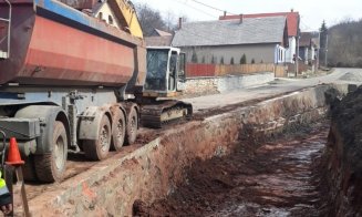 Pod nou pe un drum județean din Cluj