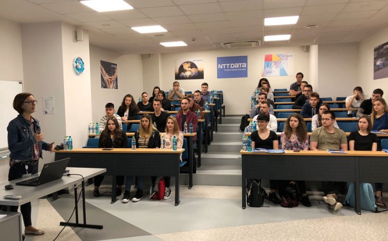 NTT DATA Romania continuă parteneriatul strategic cu mediul universitar și în ca-drul proiectului „PEX - Practicăm EXcelența”