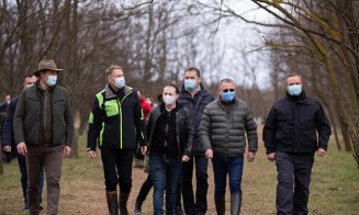 Clujeanul de la Agricultură a plantat pomi împreună cu președintele