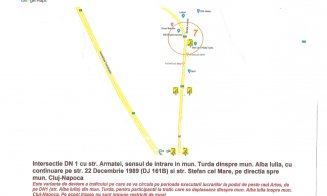 Atenție șoferi! Se închide podul peste Arieș, de la Turda. Cum va fi deviat traficul