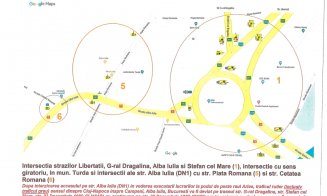Atenție șoferi! Se închide podul peste Arieș, de la Turda. Cum va fi deviat traficul