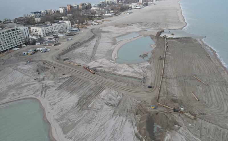 Noua plajă de la Mamaia, supervizată de clujeni