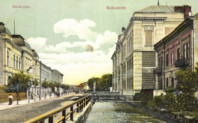 Canalul Morii, descoperit în zona Facultății de Construcții - 1908-1909