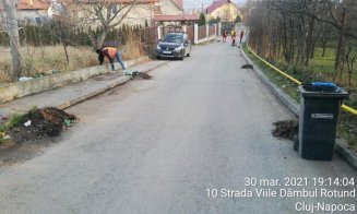 Dezastru în Dâmbu Rotund. Asistanții sociali au adunat munți de gunoaie